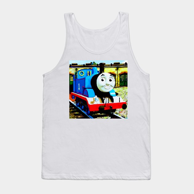 Thomas the Tank Engine Tank Top by jsart2020